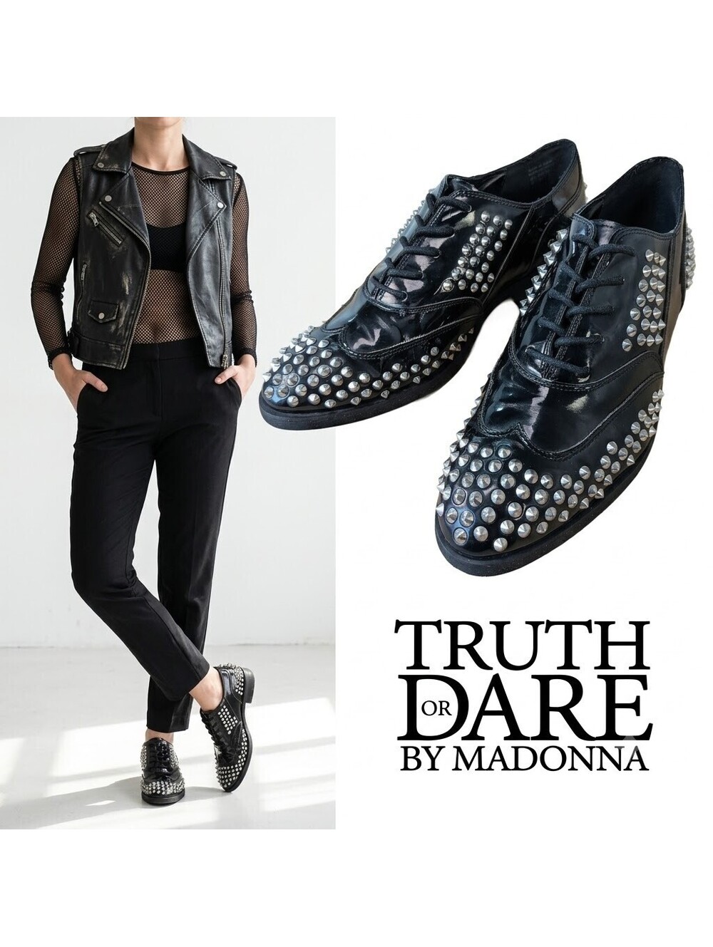 Truth or Dare by Madonna Women Oxfords China | Studded US 8